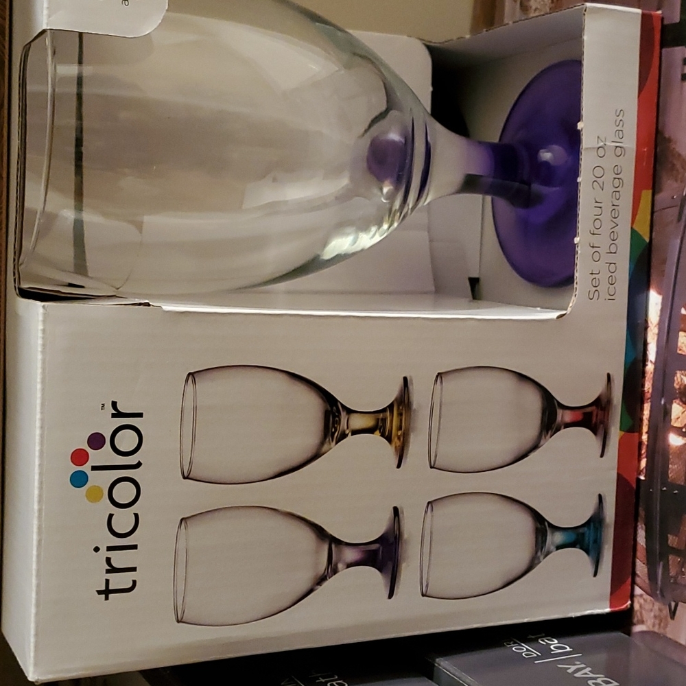 Iced beverage glass